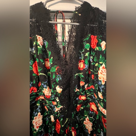 Anthropologie Lacy V-Neck Mini Dress size 18w - Picture 9 of 10